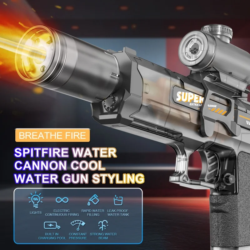 Firelight Elektrische Automatische Wasserpistole - Integrierte – Bild 4