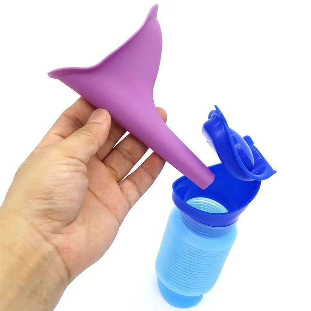 Urinal Auto Urinal Eimer Im Freien Stehenden Urin Notfall Reise Tragbare Wiederverwendbare Schrumpf Camping Wc