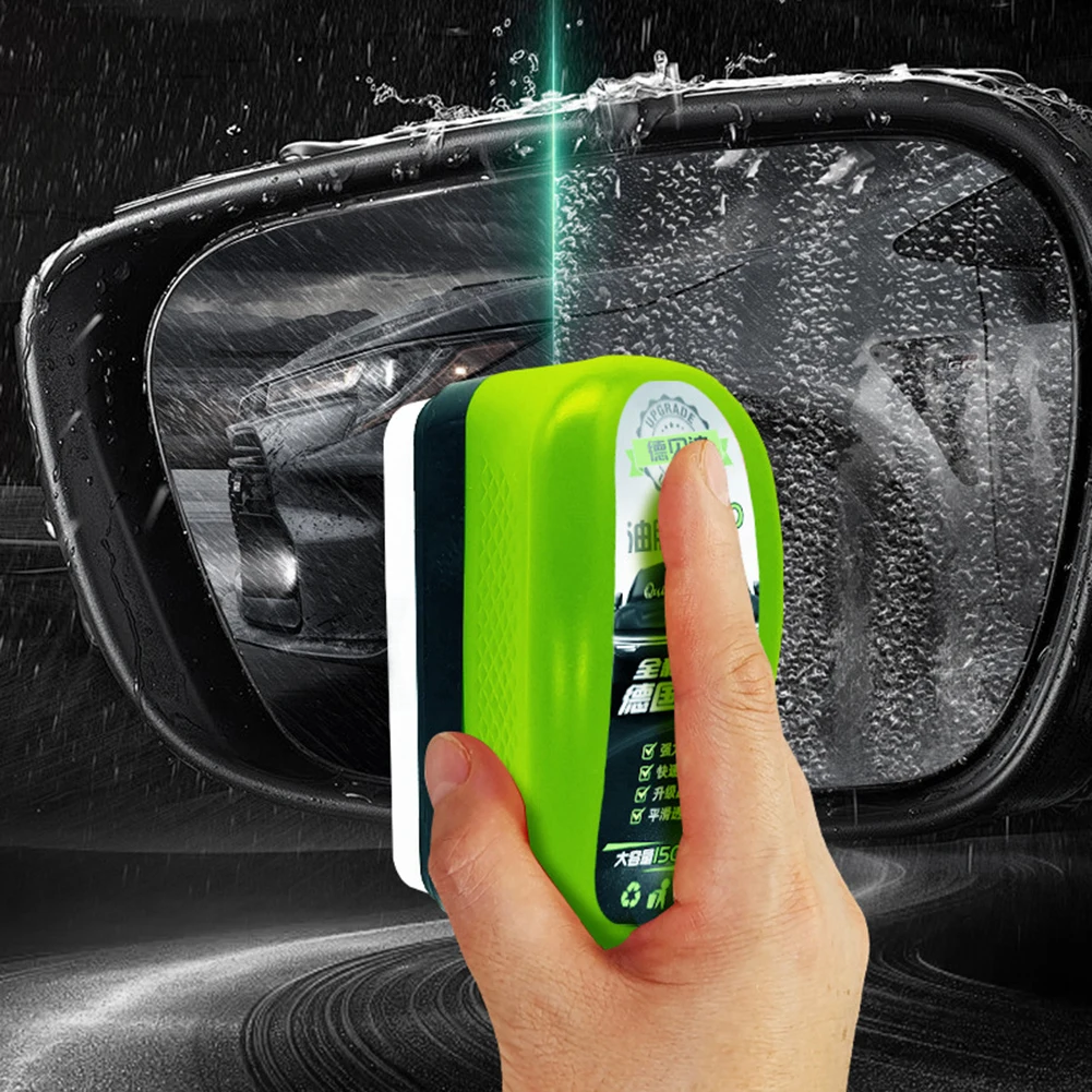 Kfz-Auto-Ölfilm-Reinigungsbürste, 150 ml Glasölfilm-Entferner – Bild 2