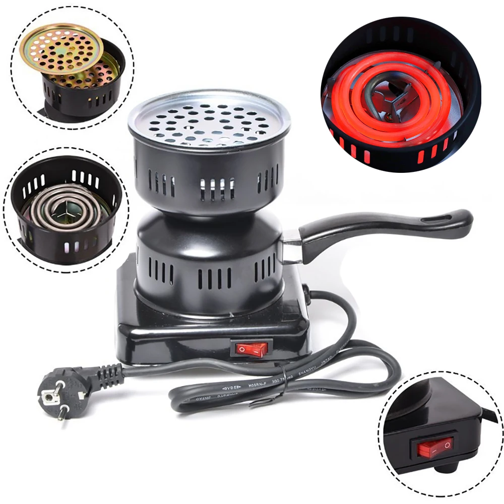 Mehrzweck Elektrische Holzkohle Brenner Heizung 600W 220V Shisha Heizung BBQ Party Werkzeug Elektroherd