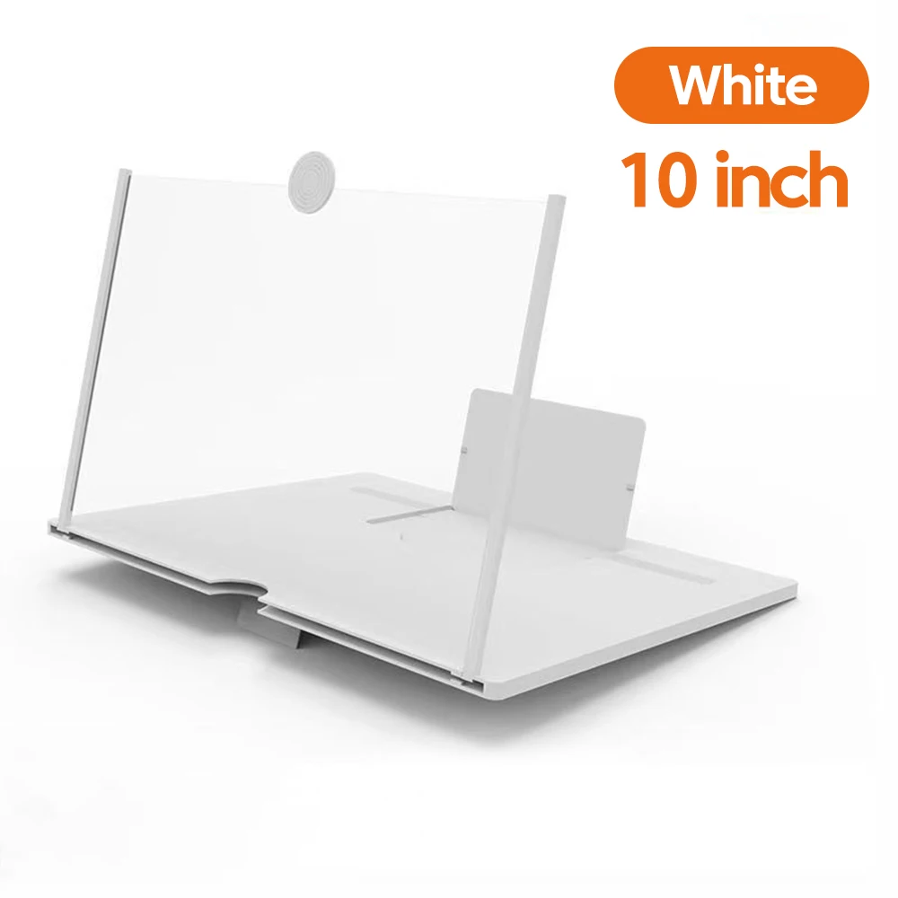 12/10 zoll Handy Bildschirm Verstärker Handy Halter Handy HD Tragbare Telefon Bildschirm Video Lupe Stand