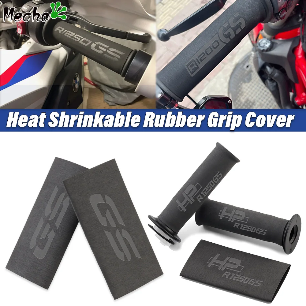 Motorrad Wärmeschrumpfende Griffabdeckung Rutschfester Gummigriff für BMW R1200GS HP R1250GS R1200GS ADVENTURE