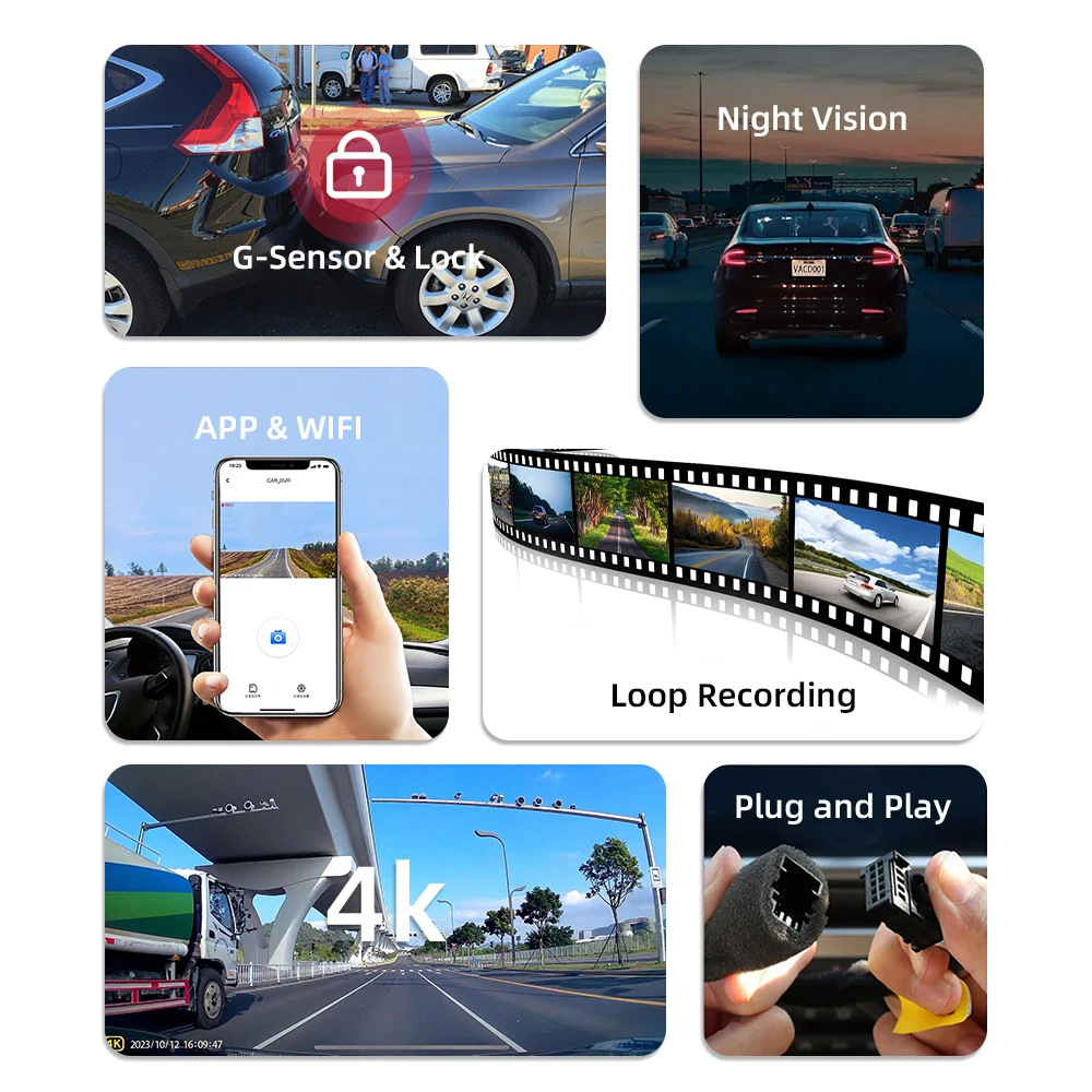 4K UHD Dashcam Kabellos für Porsche – Bild 6
