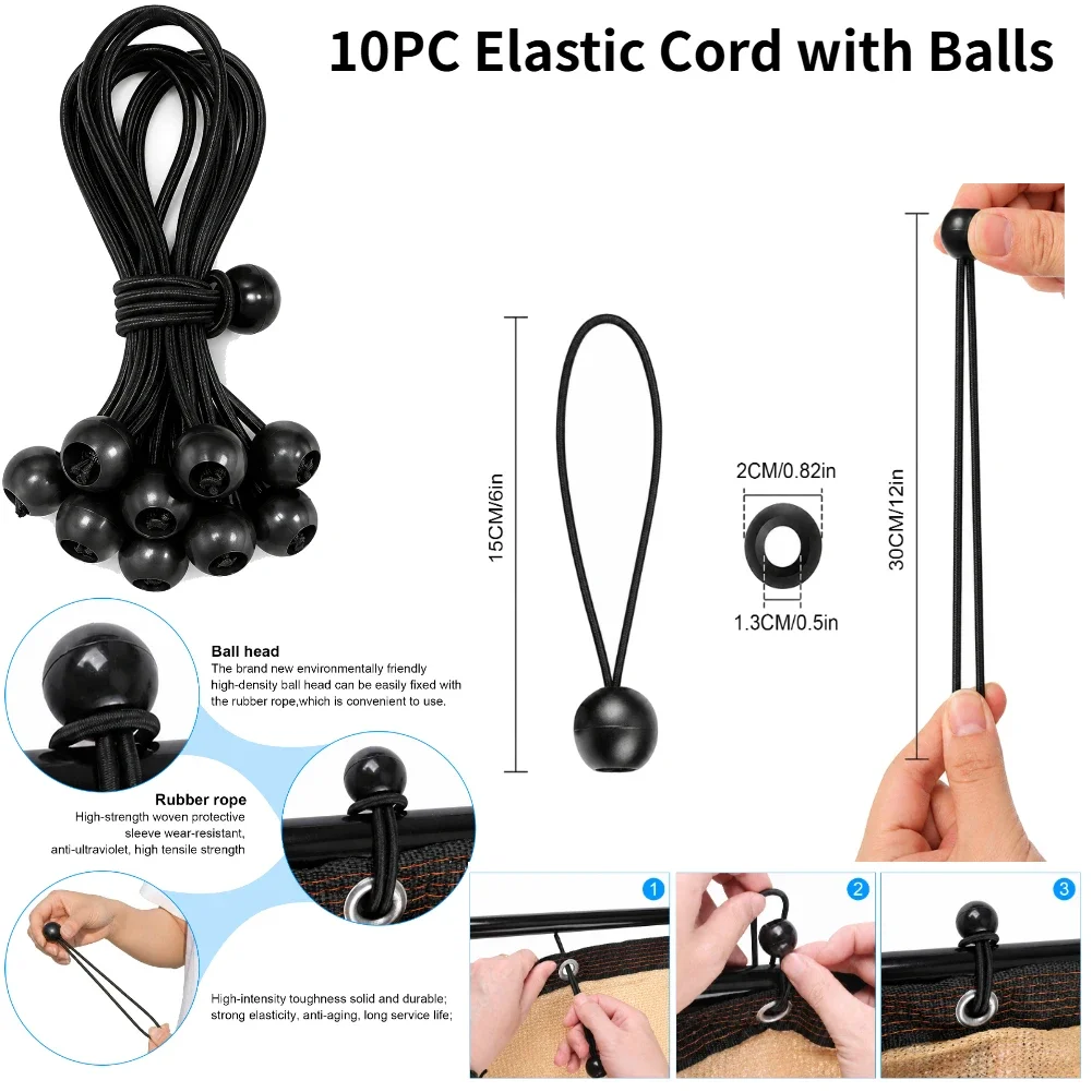 Robuste Planenabdeckung, wasserdichte Plane, UV-beständige – Bild 5