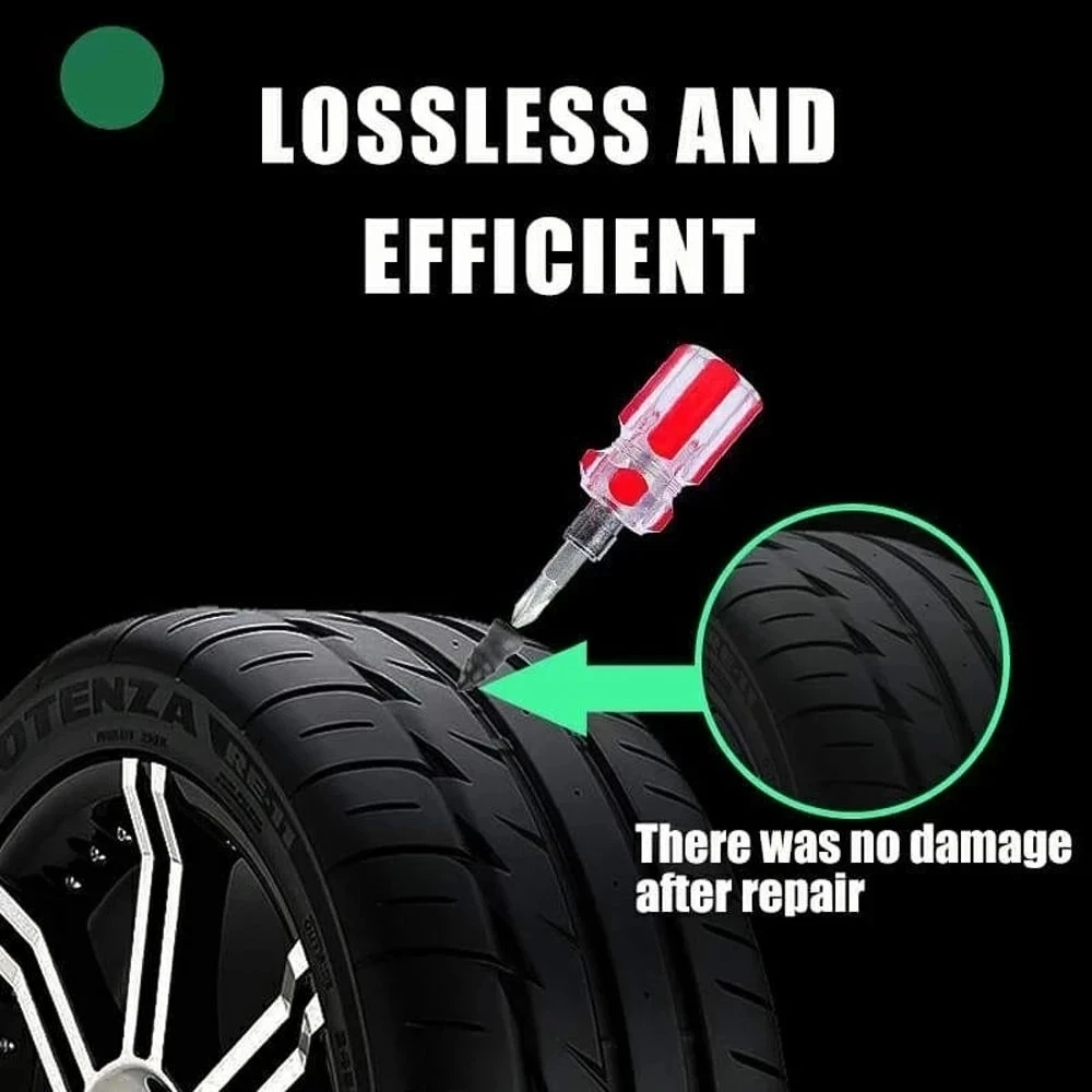 Vakuum Auto Reifen Reparatur Gummi Nagel Set Reifen Schrauben Tubeless – Bild 5