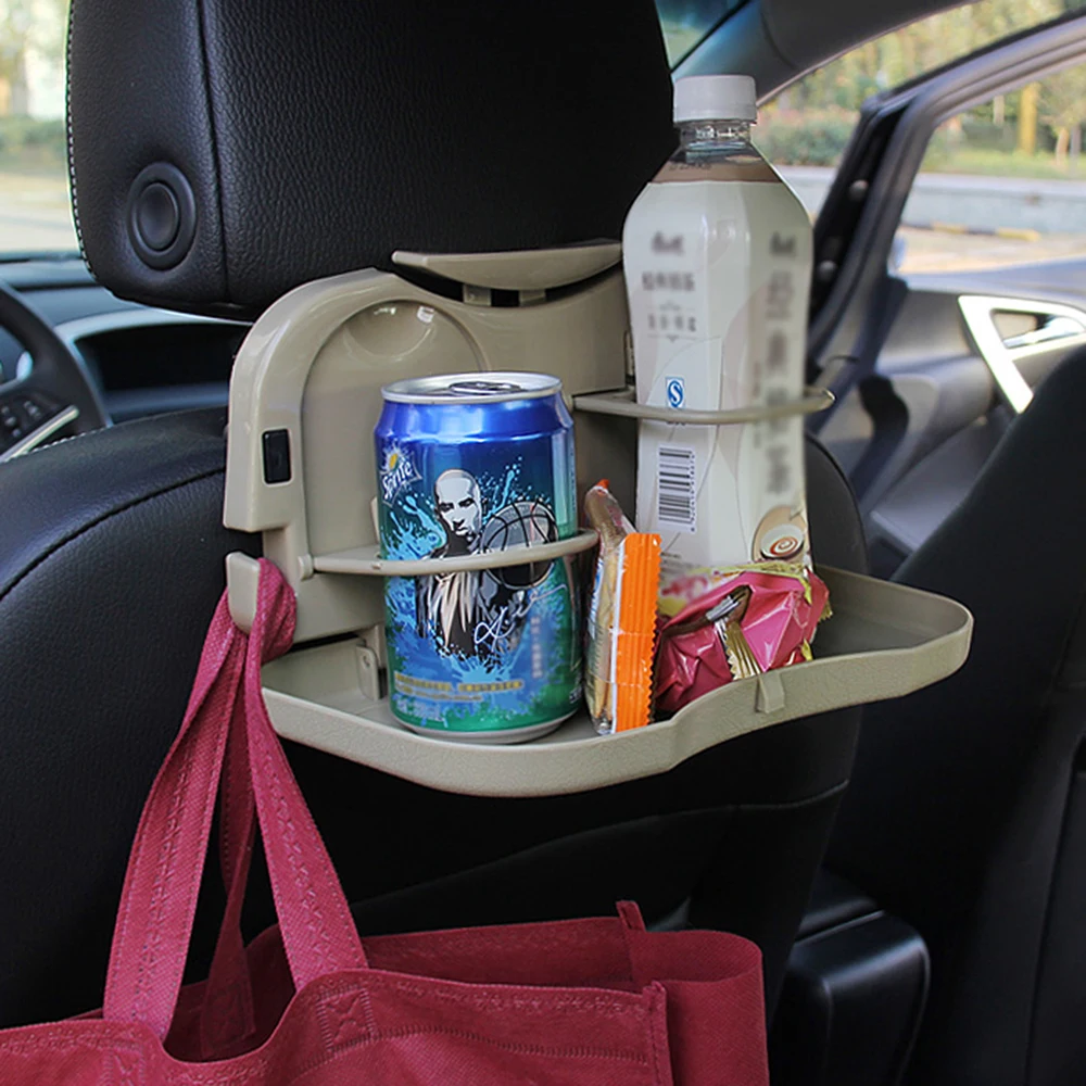 Auto-Rücksitztisch, Auto-Getränkehalter, klappbarer Auto-Tischhalter – Bild 2