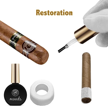Zigarrenreparatur und Klebeband, Reparatur und Fixierung gebrochener Zigarren, atmungsaktiv und wasserdicht