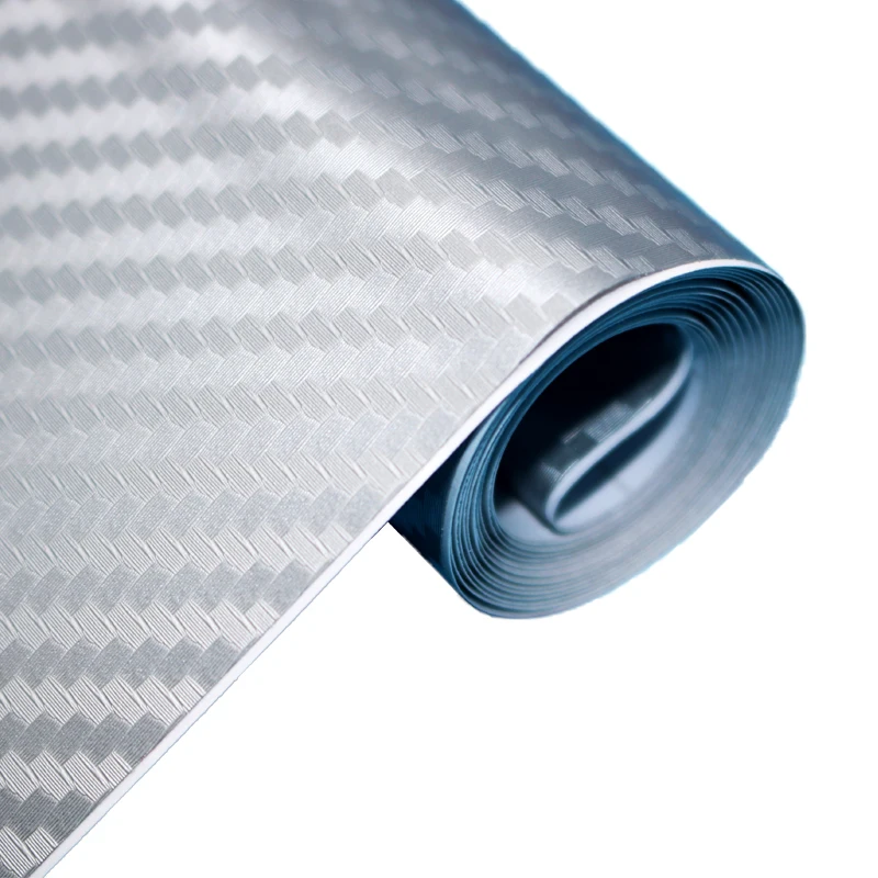 30 cm x 127 cm 3D Carbon Faser Vinyl Auto Wrap Blatt Rolle Film Auto – Bild 5