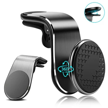 Autotelefonhalter, magnetischer Ständer, Entlüftungsöffnung, Magnet, Autohalterung, Smartphone, mobile