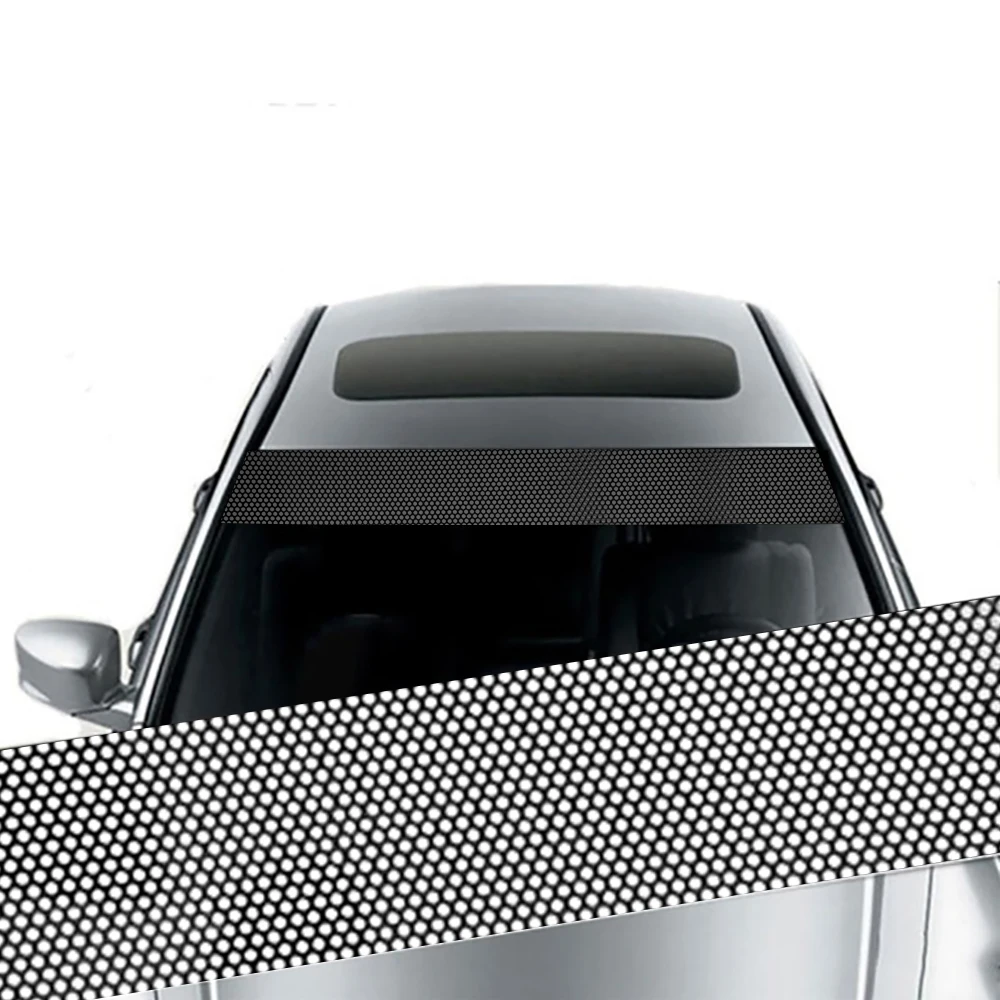 Auto Sonnenschutz Aufkleber Auto Frontscheibe 3D Vinyl Film Hinten Getriebe Sonnenschirm Dekorative Aufkleber