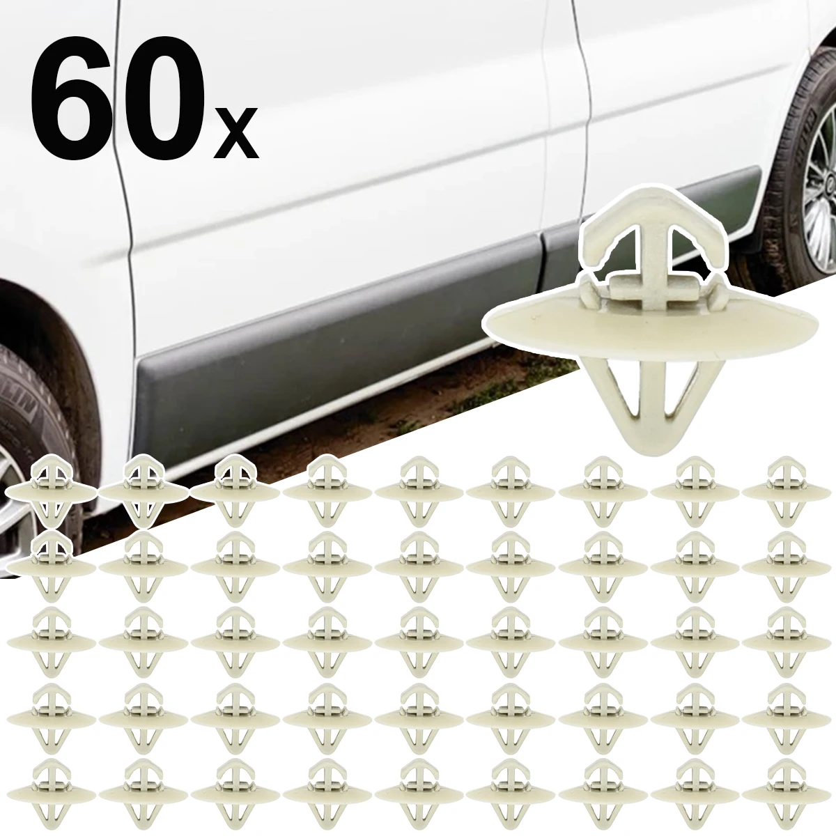 Nissan Primastar Interstar NV400 Opel Vivaro 7703077420 Auto Seite Unterkörper Türverkleidung Ziernieten