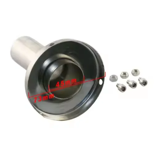 Universell Einstellbarer 3' /3,5' /4'' /4,5'' Auto-Auspuff DB-Killer Edelstahl-Schalldämpfer
