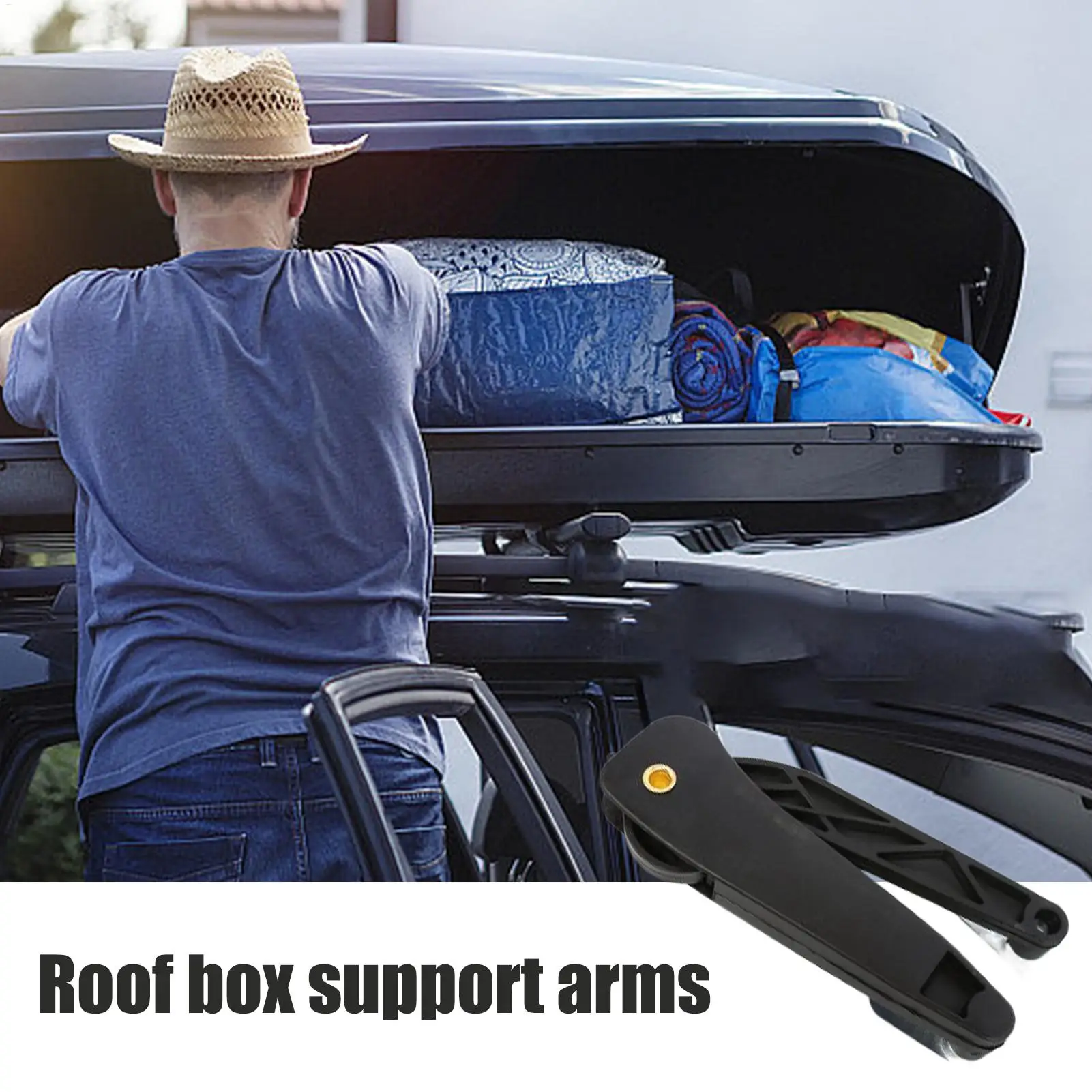 Dachbox-Halterung für Autos, Stoßdämpfende Dachgepäckträgerhalterung – Bild 5
