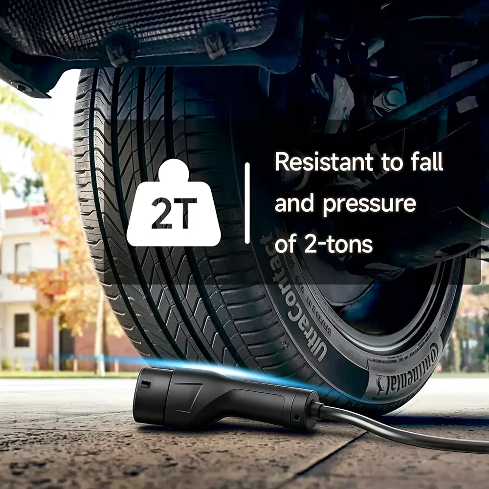3,5 kW tragbares EV-Ladegerät mit 3m/5m/10m Kabel, Typ2 – Bild 6