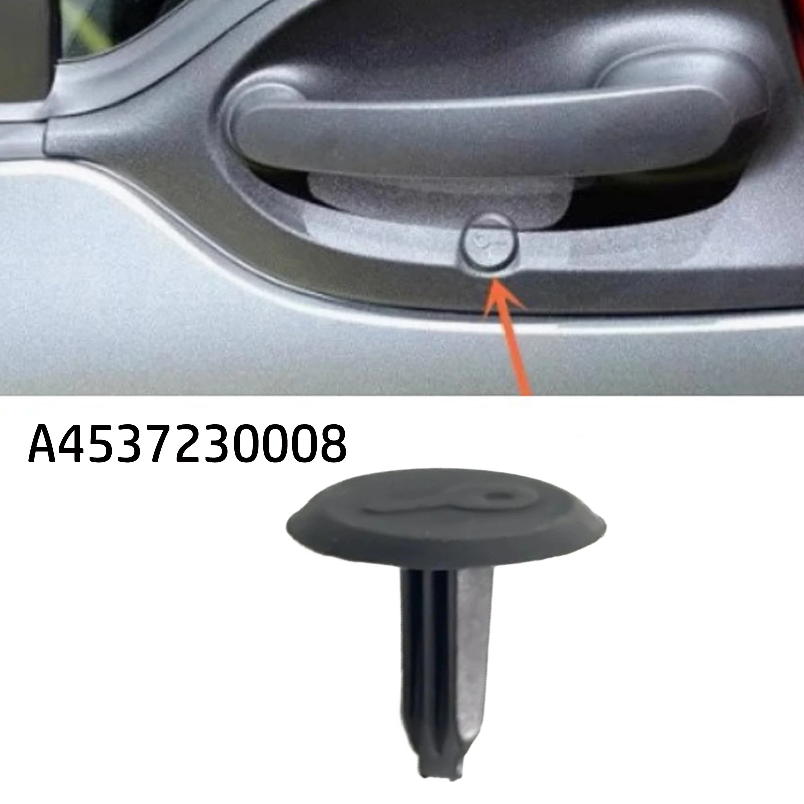 Auto Türgriff Schloss Schlüssel Abdeckung A4537230008 4537230008 Fit Für-Smart Für Fortwo 453 Auto Außen Teile