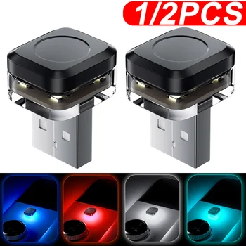 Mini USB Auto LED Licht Auto LED Innen Beleuchtung DC 5V USB LED Atmosphäre Licht Laptop tastatur Licht