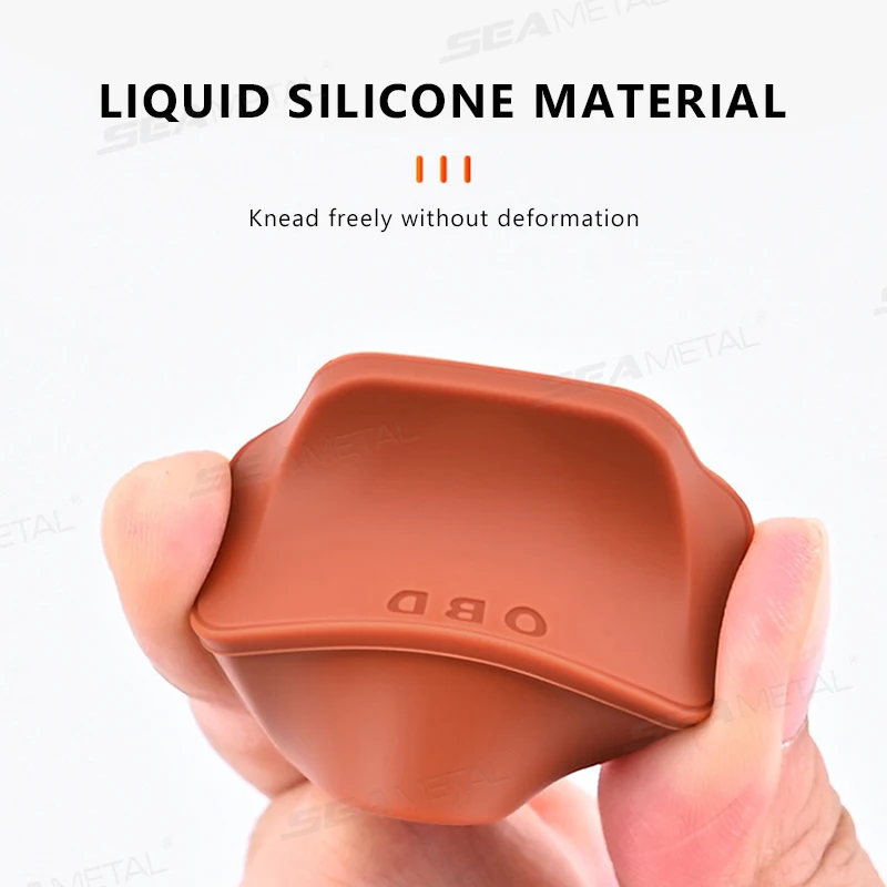 SEAMETAL Silikon Auto OBD Port Staub Abdeckung Griff Design OBD Port – Bild 4