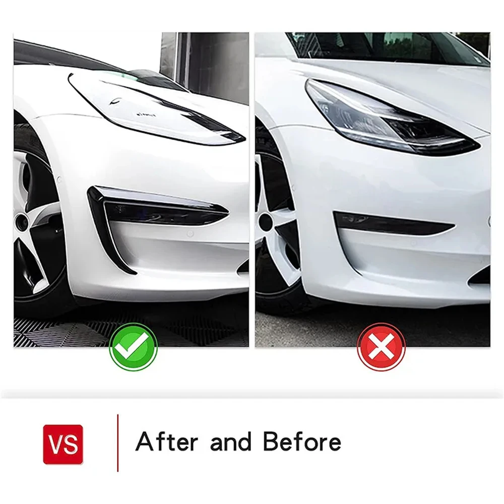 Tesla Modell 3 Modell Y 2017-2023 Front Stoßstange Nebel Lampe Wind – Bild 2