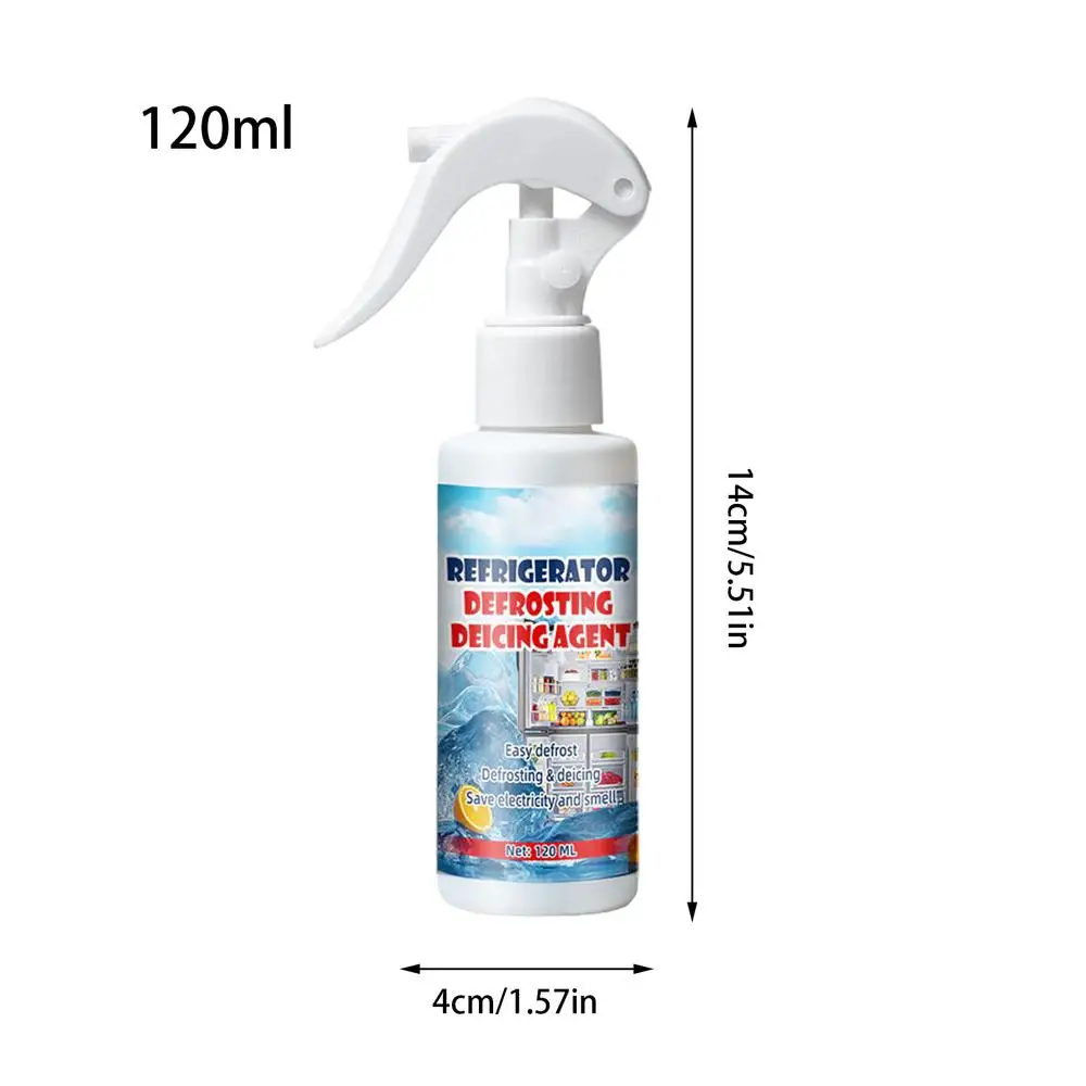120 ml Gefrierschrank Frostentferner Kühlschrank Gefrierschrank Abtautspray Eisentfernungsspray entfernt