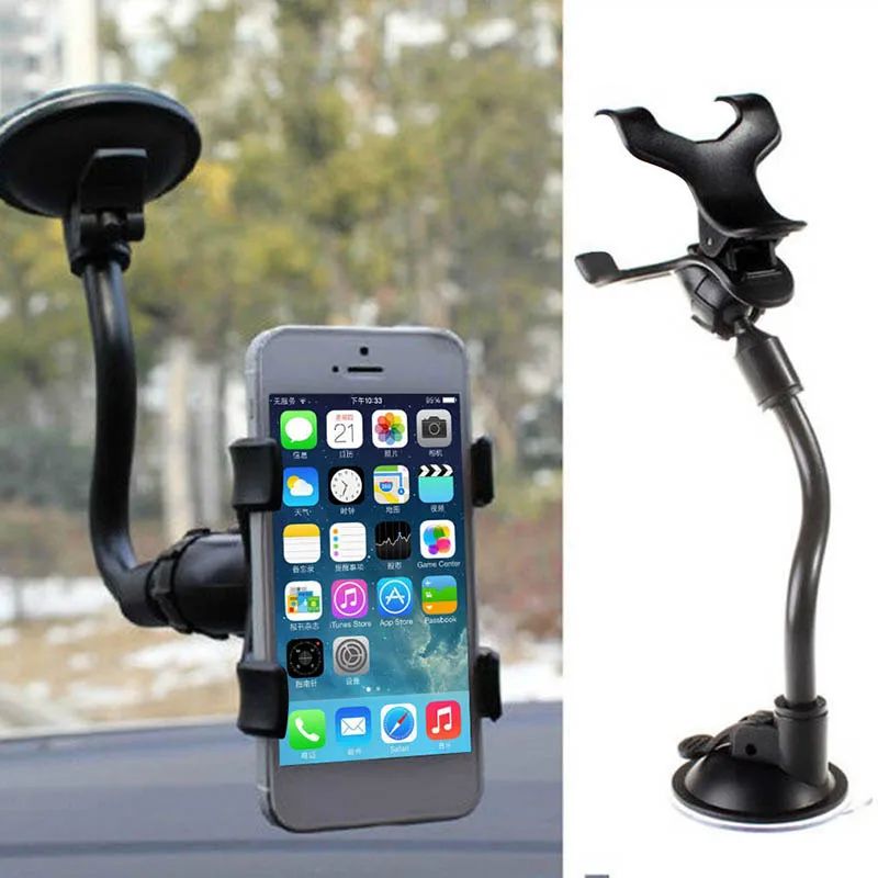 360-Grad-Drehungsauger-Autotelefonhalter, flexible Halterung, Ständer, mobile Handy-Unterstützung für iPhone