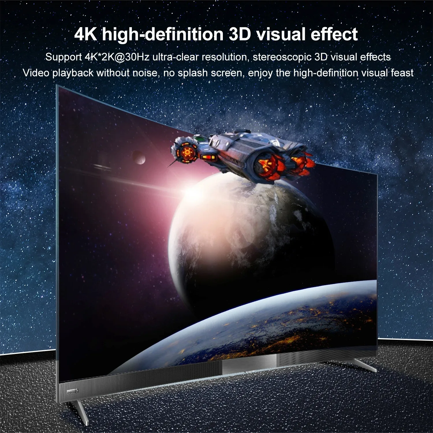 1 in 4 Out HDMI Splitter HD 4K Video Switcher HDMI-Kompatibel Kabel – Bild 5