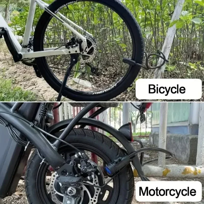 Robustes Motorrad-Kettenschloss aus Metall mit Diebstahlschutz und 2 – Bild 6