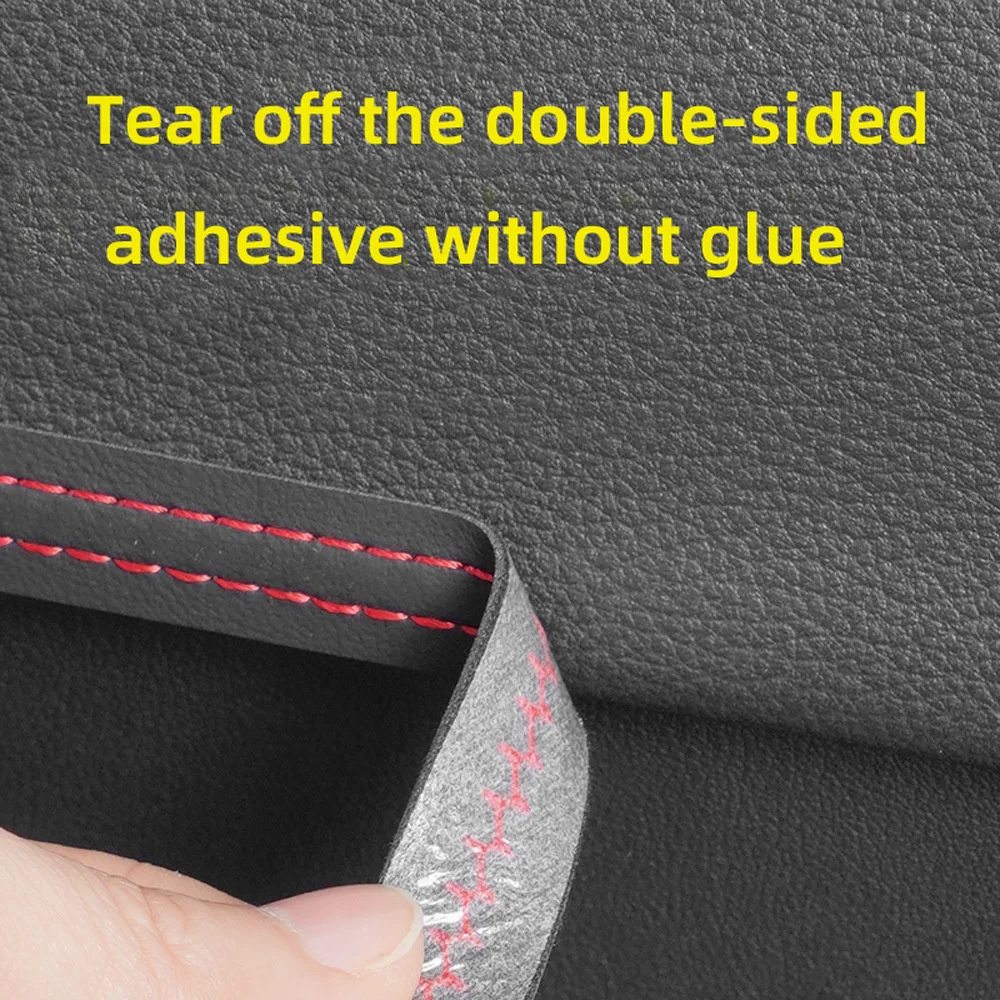 Universal Auto Leisten Trim Pu Leder DIY Geflecht Dekorative Linie – Bild 2