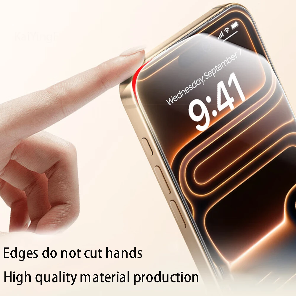 Panzerglas für iPhone 13 18 17 16 15 14 12 11 Pro Max XR X (4 Stück) – Bild 5