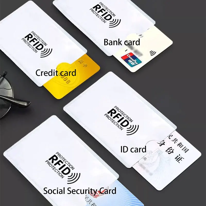 Diebstahlschutz für RFID-Kreditkarten, Blockierende (10 Stück) – Bild 4