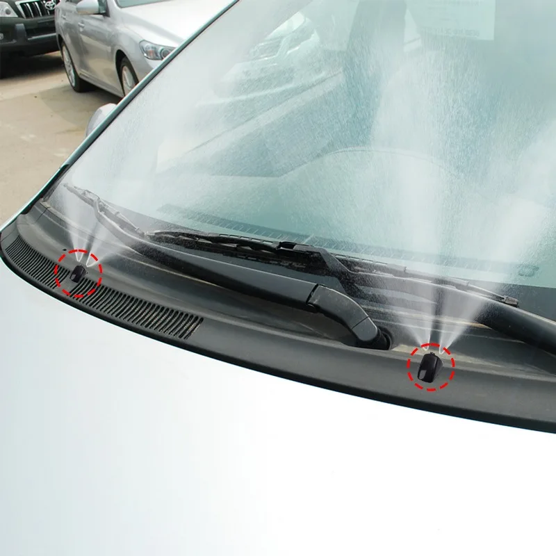 Auto-Scheibenwischer-Waschsprühdüse für die meisten Automodelle, Auto – Bild 3