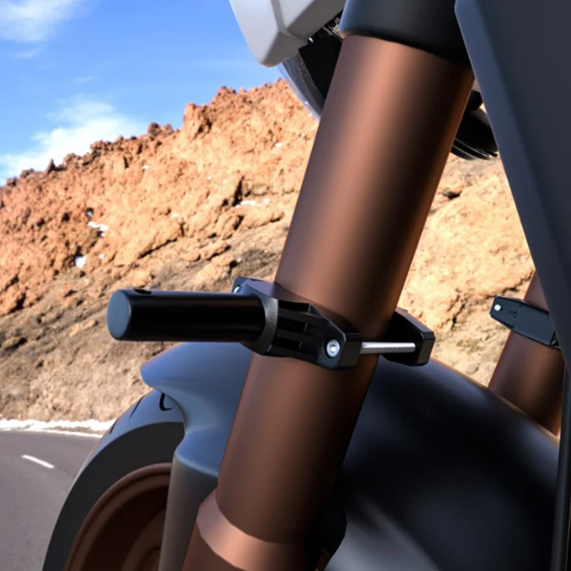 Verstellbare Scheinwerferhalterung für Motorrad-Stoßstangenhalterung – Bild 5