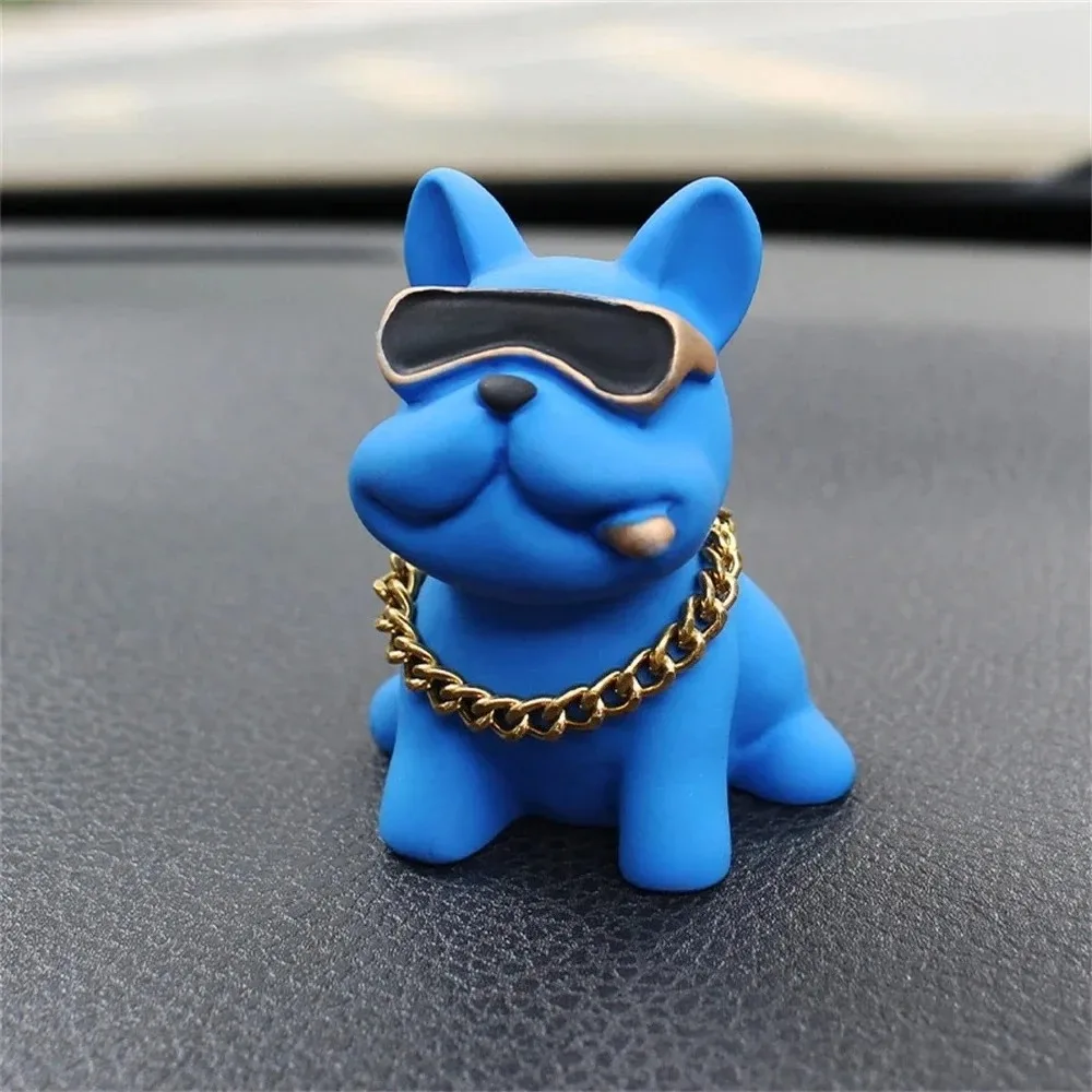 Verschleißfeste Bulldoggen-Auto-Ornamente, fühlen sich wohl – Bild 5