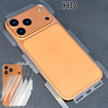 Apple iPhone 17 16 Pro Max 17 Air 17 Pro Wrap Side Edge Rückenschutz Kratzer Autorepair HD Weiche TPU Hydrogel