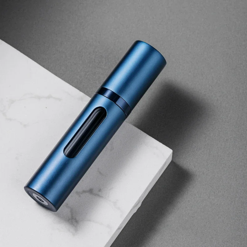 5 ml tragbare nachfüllbare Parfümflasche mit Sprühduftpumpe, Mini-Reise-Kosmetikbehälter, Zerstäuber