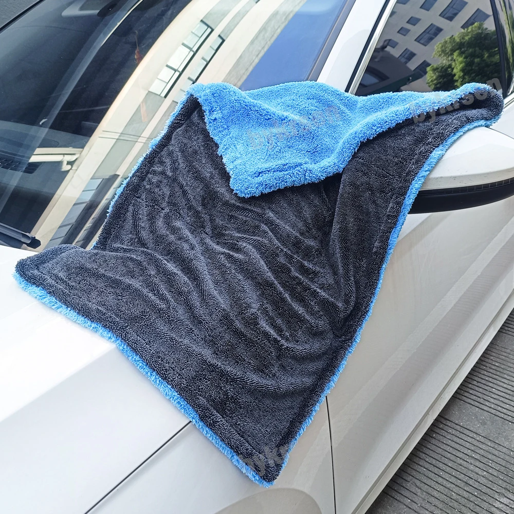 Mikrofaser Auto-Waschlappen Großes Schnelltrocknendes Autotuch Super – Bild 6
