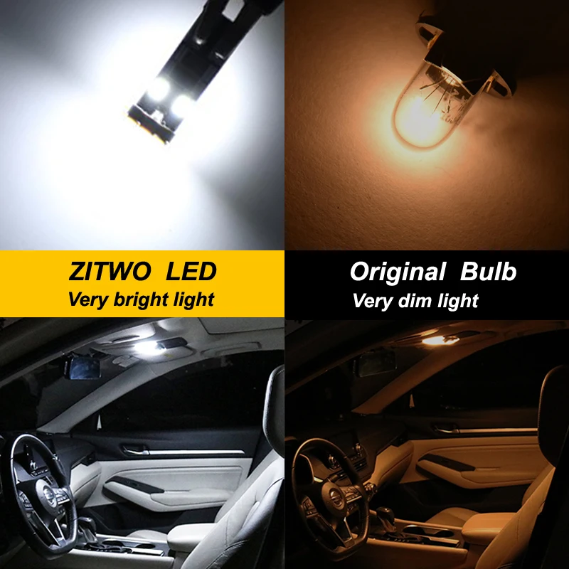 ZITWO Kein Fehler LED Innen Licht Kit Für VW Volkswagen Golf Jetta 3 4 – Bild 2