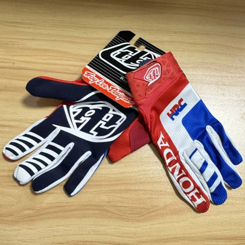 Honda Offroad-Motorradhandschuhe, Outdoor-Sport, Motorrad und Fahrrad, Vollfingerhandschuhe, verschleißfest