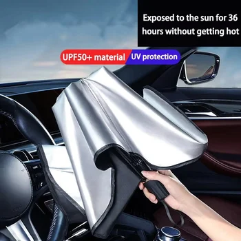 Auto-Frontscheiben-Sonnenschutz Wärmeisolierung UV-Schutz Tragbare Auto-Windschutzscheiben-Abdeckung