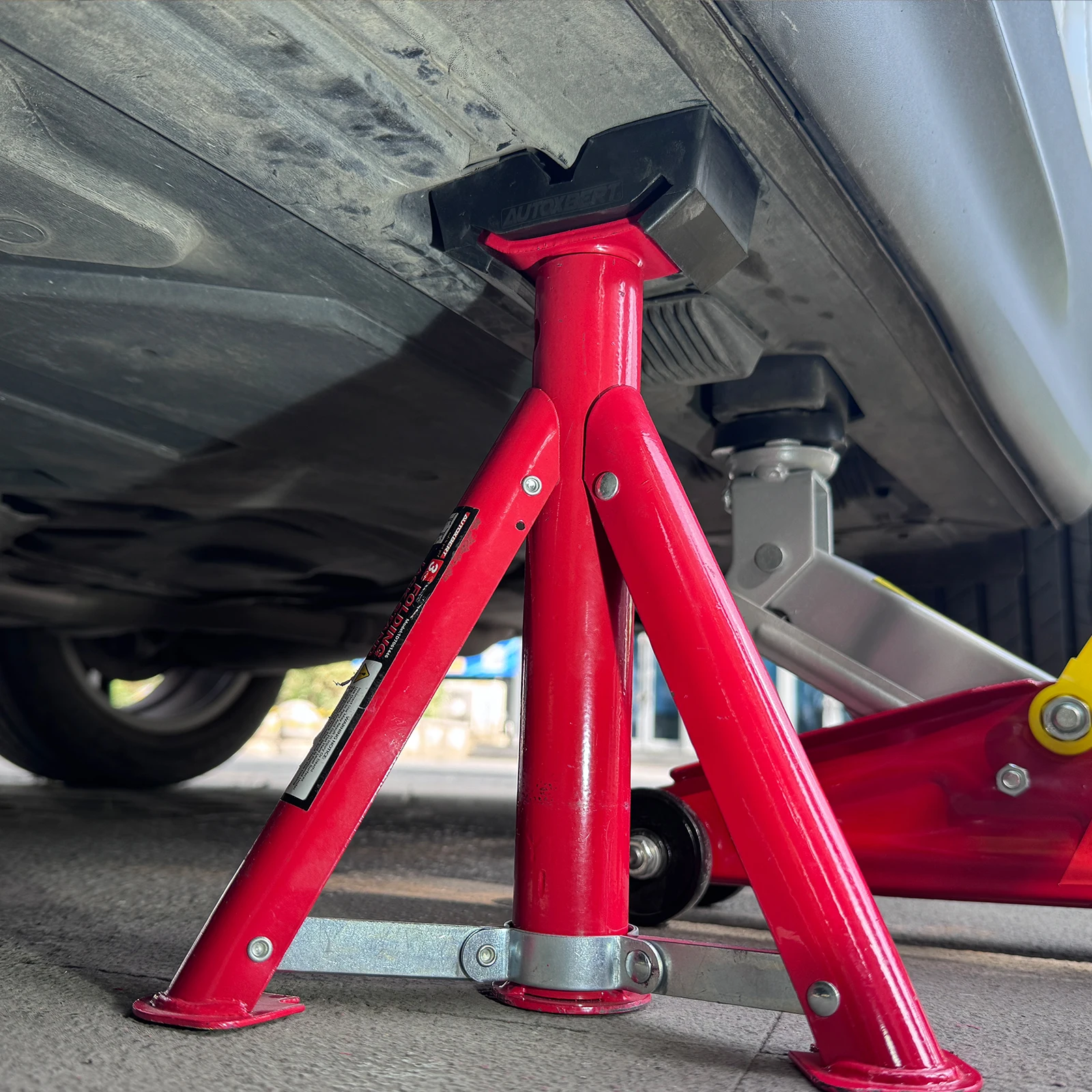 Auto Schlitz Lift Jack Ständer Gummi Pad Sattel Adapter für All-in-One – Bild 5
