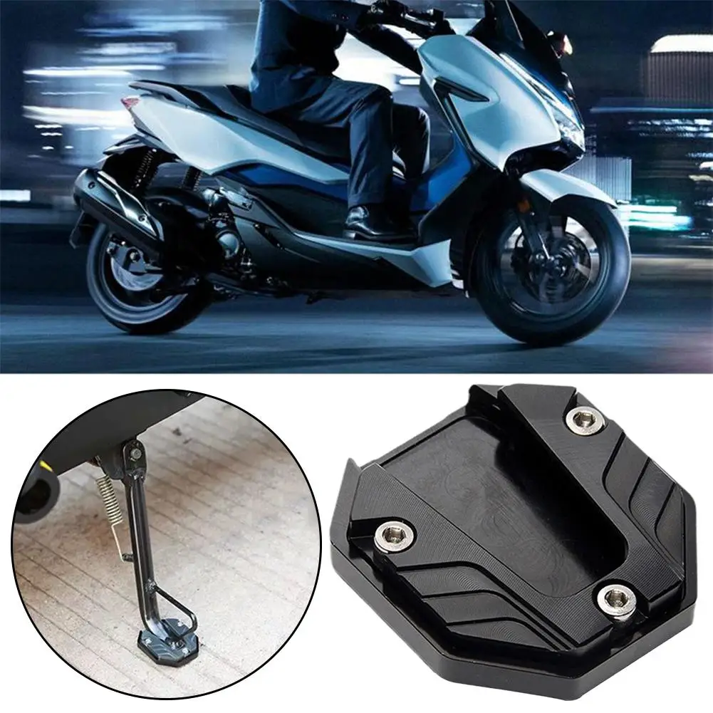 Aluminium-Legierung Motorrad-Seitenständer-Verlängerung Fußstütze – Bild 4