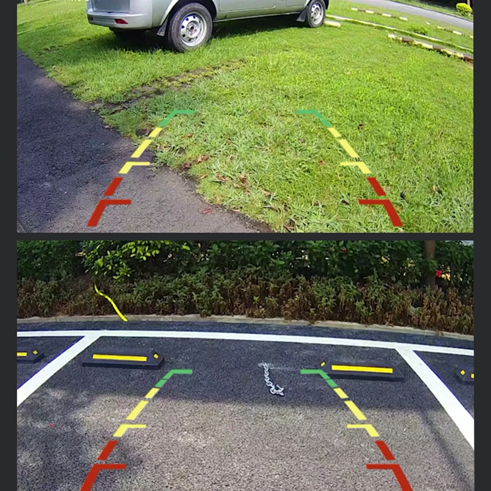 Auto-Rückfahrkamera, 4 LEDs, Nachtsicht, Rückfahr-Auto-Parkenmonitor – Bild 2