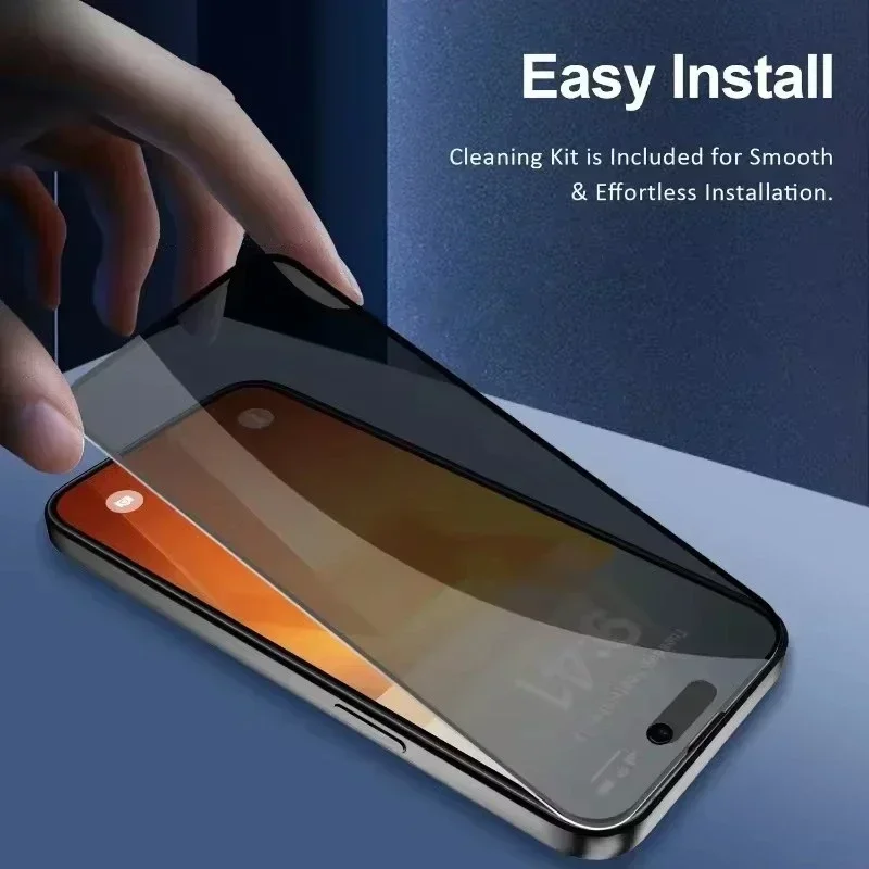 Volle Abdeckung Privatsphäre Screen Protector Für iPhone 16 (5 Stück) – Bild 6
