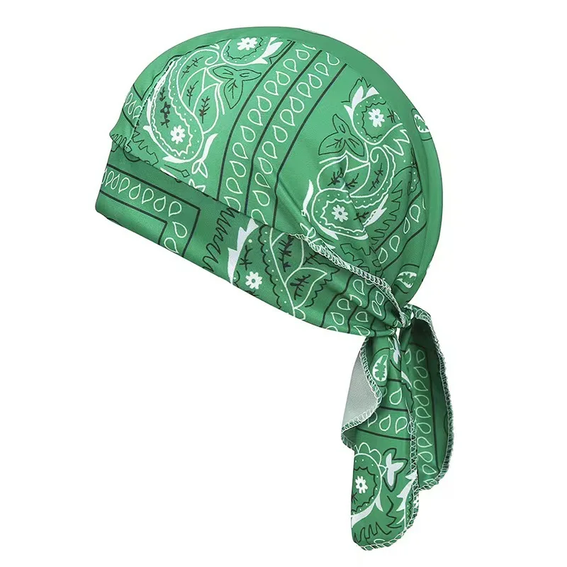 Herren Bandana Schal Radfahren Kopftuch Taschentuch Kopf Outdoor Piratenhut Motorrad Bedruckt Paisley