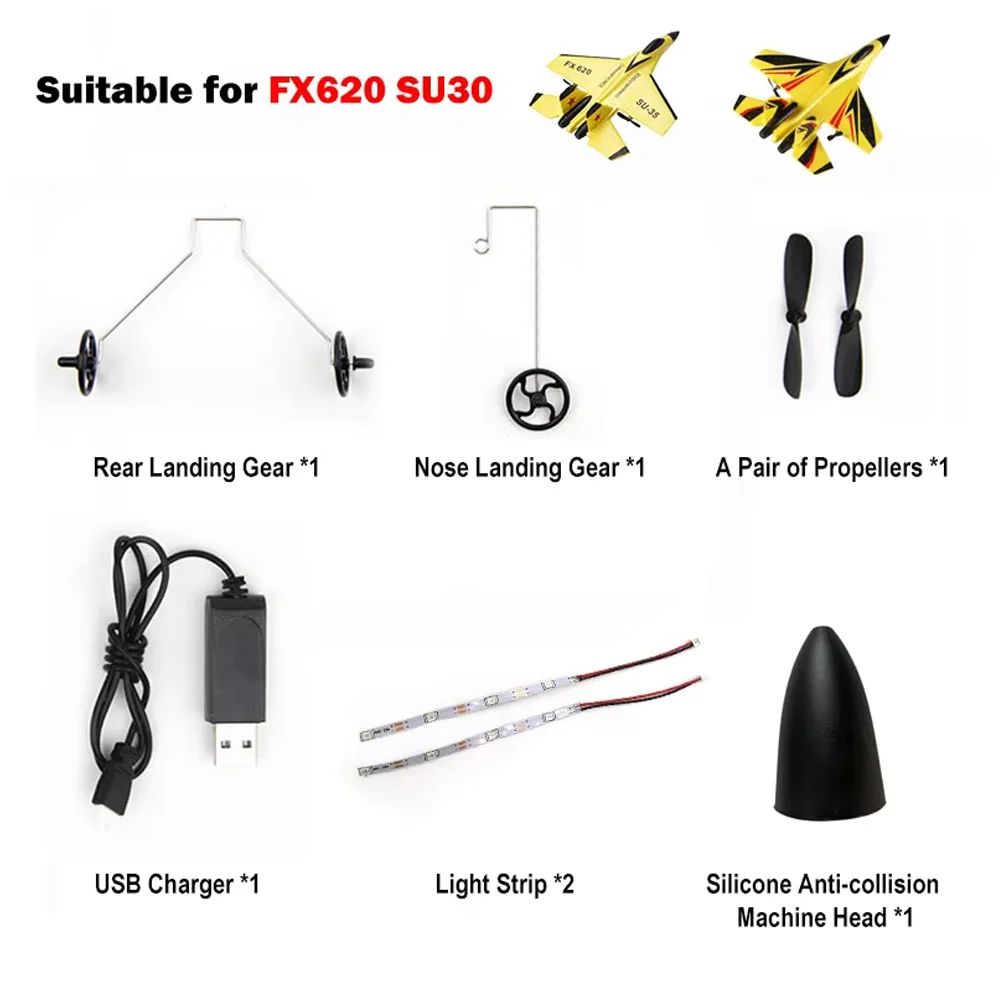 FX620 SU35 SU30 RC Flugzeug Ersatzteile Zubehör Propellerblatt – Bild 5