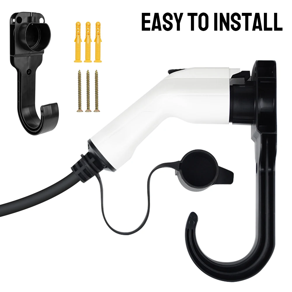 Elektrische Auto Lade Wand Halterung EV Ladegerät Kabel Halter Für Typ – Bild 3
