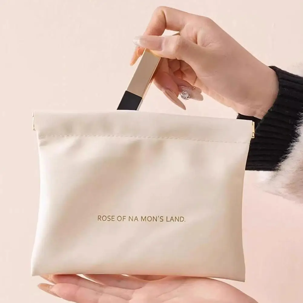 Automatische geschlossene Geldbörse Tasche Mini PU separate Kopfhörer – Bild 3