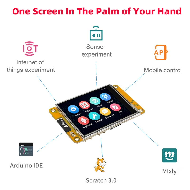 ESP32 MCU 2,8 Zoll Smart Display für Arduino LVGL WIFI Bluetooth Touch – Bild 3