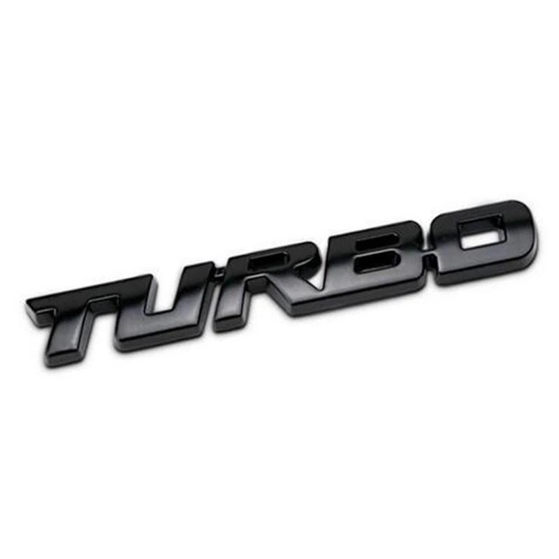 Auto 3D Metall Chrom Zinklegierung Modifizierte Turbolader Turbo Metall Aufkleber Auto Styling Auto Turbo 3D
