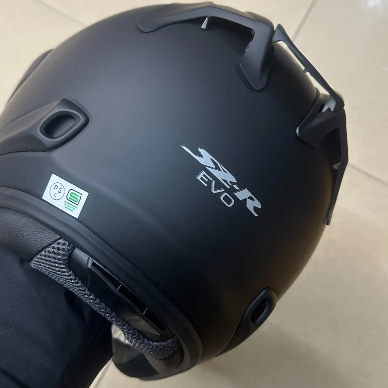 3/4 Open Face SZR VEO Helm für Harley Motorrad Cruiser Motorrad Schutzhelme Off-Road Casque Capacete Off-Road