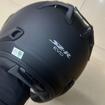 3/4 Open Face SZR VEO Helm für Harley Motorrad Cruiser Motorrad Schutzhelme Off-Road Casque Capacete Off-Road